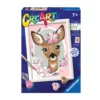 Set pictura pe numere Ravensburger CreArt Caprioara cu Flori