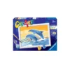 Set pictura pe numere Ravensburger CreArt Delfini