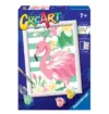 Set pictura pe numere Ravensburger CreArt Flamingo