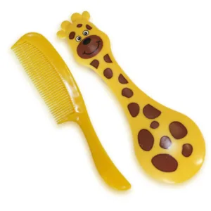 Set pieptan cu perie Girafa