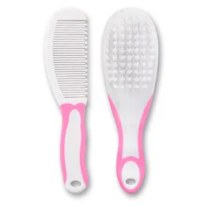 Set pieptan cu perie pink