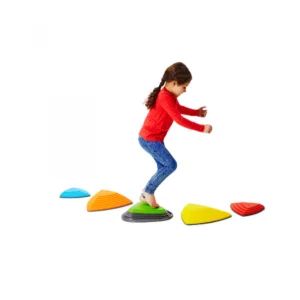 Set pietre de rau saltarete pentru stimulare senzoriala si dezvoltare motrica