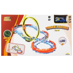 Set pista de lansare cu masinuta