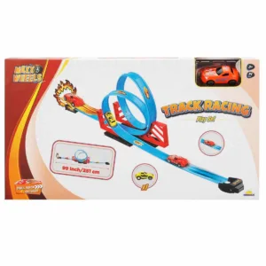 Set pista de lansare cu masinuta