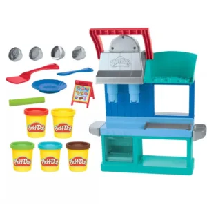Set plastilina cu accesorii Play Doh Kitchen Creations Busy Chef Restaurant