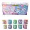 Set plastilina sidefata si sclipitoare Crayola Cosmic 850g