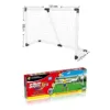 Set poarta de fotbal Doris din metal 101cm x 60cm x 37cm cu mingie si pompa incluse