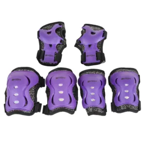 Set protectii Byox Bowl Stars Sparkle 6 piese clasa B Lila