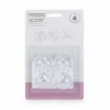 Set protectii Feedo pentru colturi ascutite 3.6 x 3.6 x 2.7 cm 4 bucati transparent