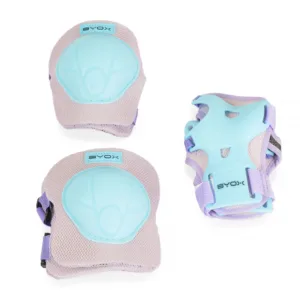 Set protectii copii pentru sport in aer liber Byox Ariel cu cotiere