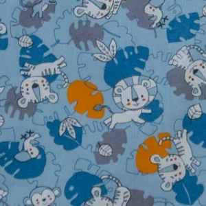 Set protectii patut 70 x 140 cm Tiger Jungle