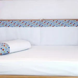 Set protectii patut 70x140 cm Dansul Bulinelor din bumbac