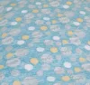 Set protectii patut Bubble Blue KidsDecor din bumbac 50 x 100 cm