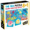 Set puzzle 8+1 cu piese imprimate fata verso Headu Animale Marine