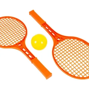Set rachete de tenis cu minge Technok portocaliu