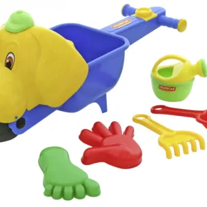 Set roaba si forme pentru nisip Polesie Puppy Yellow