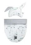 Set saculet si pernuta pentru carucior Floo for Baby Iepuras Eucalipt