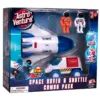 Set spatial 2 in 1 cu figurine Astro Venture (Naveta spatiala