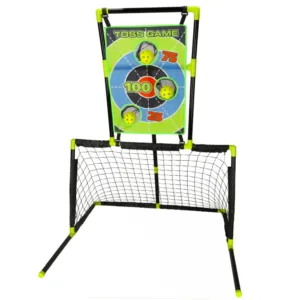 Set sportiv 6 in 1 cu poarta fotbal cos baschet si mingi Combo Set