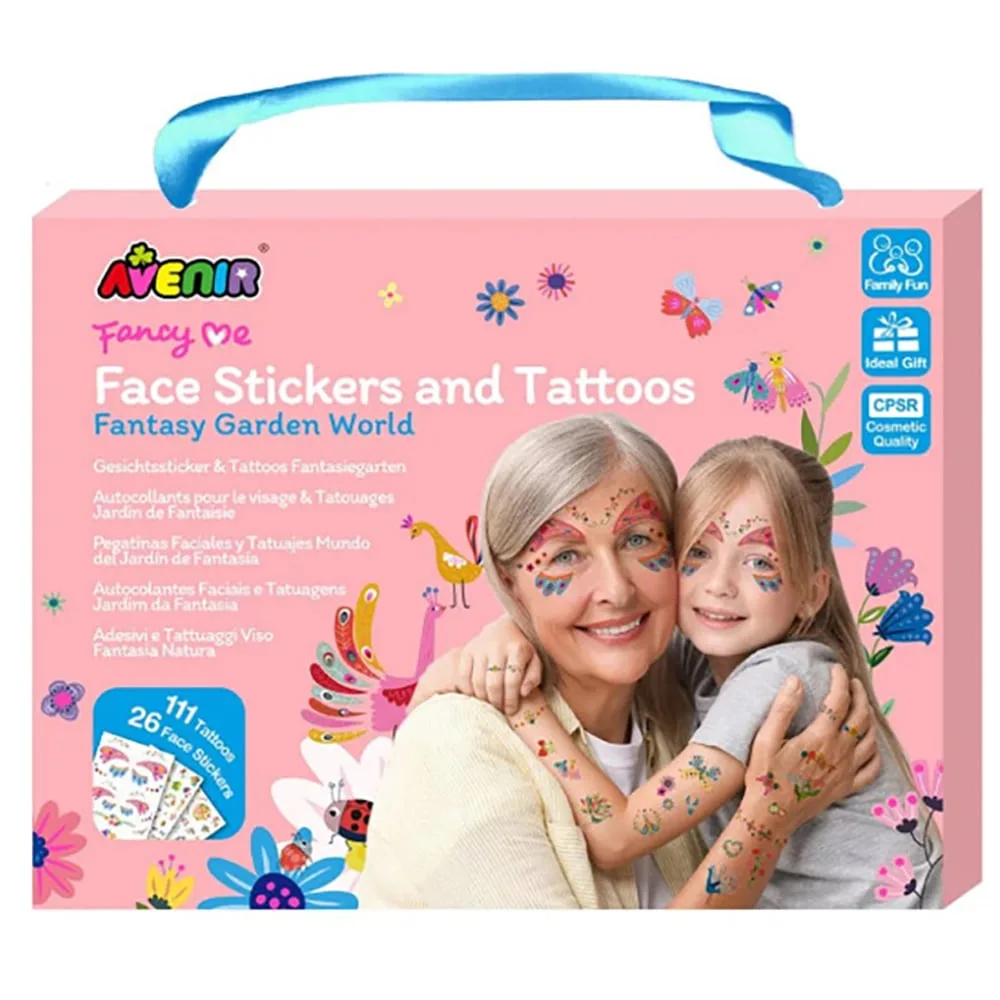 Set stickere si tatuaje pentru fata