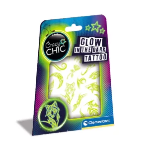 Set tatuaje fosforescente Crazy Chic