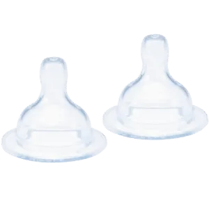 Set tetine de silicon cu flux variabil