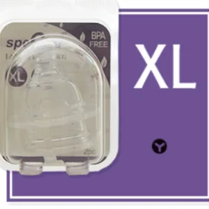 Set tetine din silicon-marimea XL