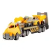 Set transportator cu utilaj de constructii