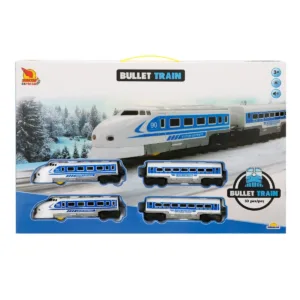 Set trenulet cu vagoane si sina