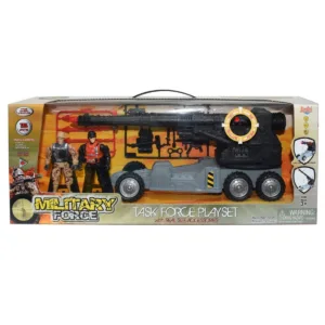 Set vehicul militar de artilerie cu figurine