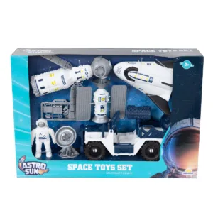 Set vehicule spatiale si astronaut