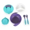 Set vesela pentru bebelusi Cangaroo Jelly Blue 5 piese
