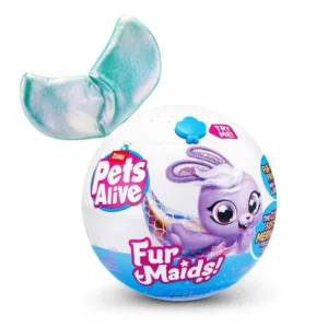 Sirena de plus cu sunete si accesorii Fur Maids Zuru Pets Alive diverse modele