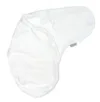 Sistem de infasare Amy bumbac muslin inchidere velcro Baby swaddle Puzzle alb