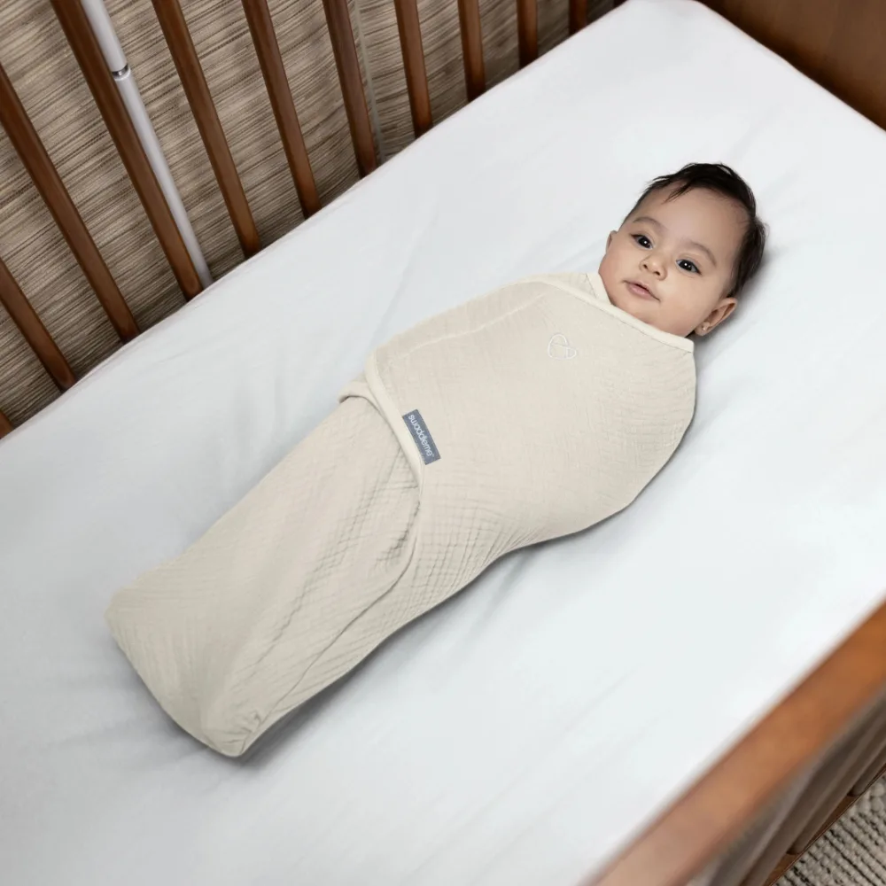 Sistem de infasare Ingenuity Cream Swaddle Me 0-3 luni