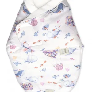 Sistem de infasare bambus inchidere velcro Baby swaddle Baloane + cadou rucsacel