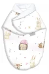 Sistem de infasare bambus inchidere velcro Baby swaddle Love + cadou rucsacel