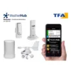 Sistem meteo SmartHome cu masurare temperatura data logger cu comunicare cu smartphone WEATHERHUB TFA