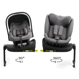 Sistem modular auto 3 in 1 Kinderkraft Endura safe grey