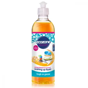 Solutie concentrata pentru spalat vase cu floare de portocal si nuca de cocos Ecozone 500 ml