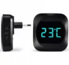Sonerie Wireless cu Termometru raza actiune 200m Negru