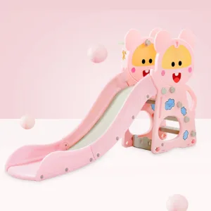 Spatiu de joaca 3 in 1 Nichiduta Happy Baby Pink cu leagan convertibil