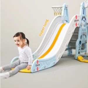 Spatiu de joaca 3in1 Nichiduta Garden Astronaut Blue cu Tobogan