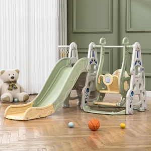 Spatiu de joaca 3in1 Nichiduta Garden Astronaut Green cu tobogan