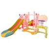 Spatiu de joaca 4 in 1 Nichiduta Garden Bear Pink cu leagan