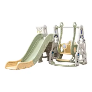 Spatiu de joaca 4in1 Nichiduta Garden Astronaut Green cu tobogan