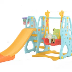 Spatiu de joaca Nichiduta Bear Blue 3 in 1 cu Leagan convertibil
