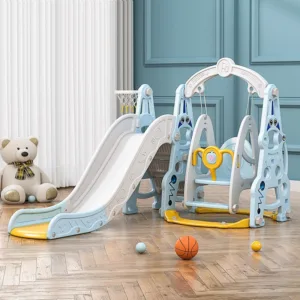 Spatiu de joaca Nichiduta Garden Astronaut Arcada Blue cu Leagan convertibil