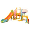 Spatiu de joaca Nichiduta Garden Family Color 4 in 1 cu Leagan