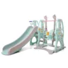 Spatiu de joaca Nichiduta Garden Giraffe Blue 3 in 1 cu Leagan reglabil pe inaltime